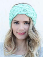 FINAL SALE Braided Cable Knit Headband