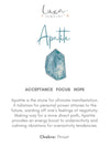 Blue Apatite Astrae Necklace