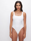 Scuba Modern Tank Bodysuit in White