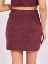 Fuzzy Mini Skirt