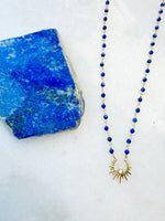 Lapis Lazuli Opal Goddess Necklace