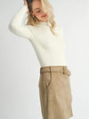 Bakery Ribbed Knit Sweater in Ivory