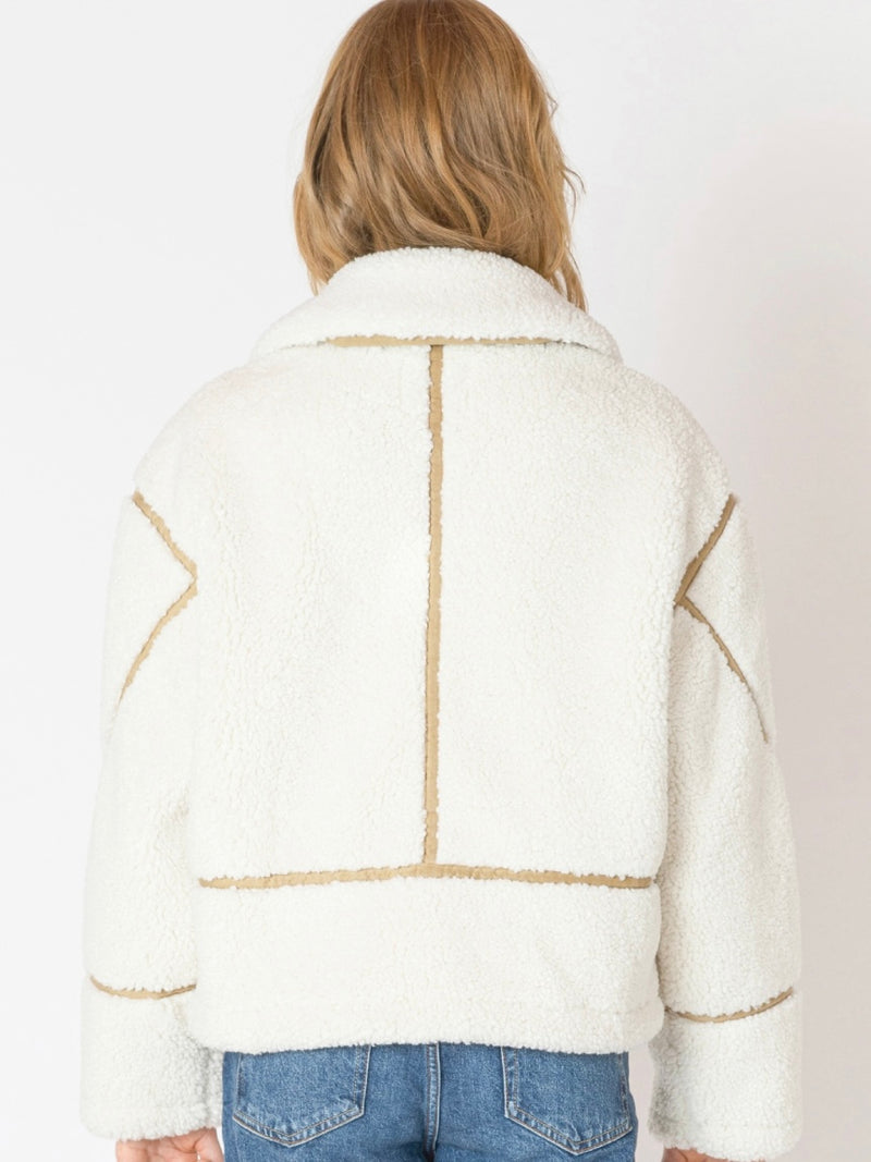 Sherpa Camel Pipe Lined Jacket