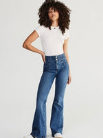 Jayde Denim Flare in Sunburst Blue