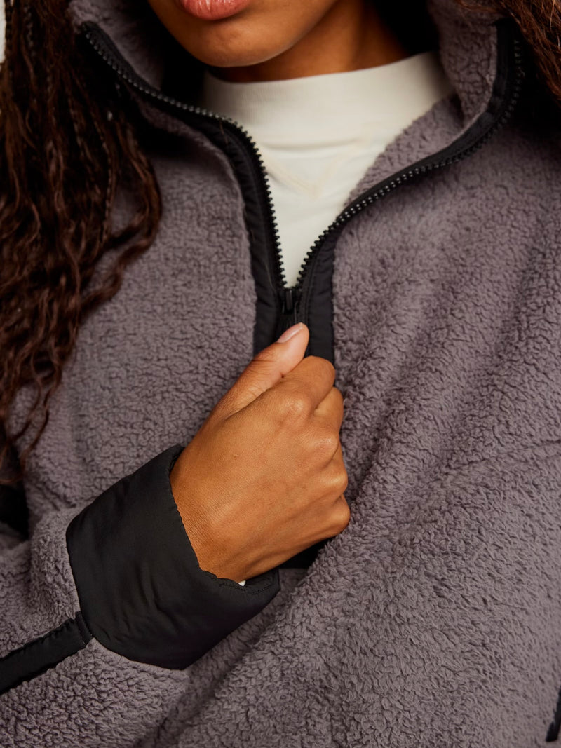 Mountain High Half Zip - Gunmetal Combo