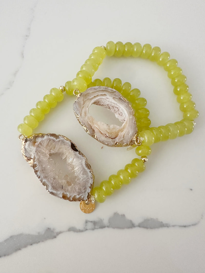 Candy Jade Chelsea Stretch Bracelet