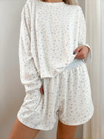 Snowflake Pajama Short