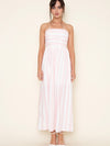 Pink Striped Maxi Dress