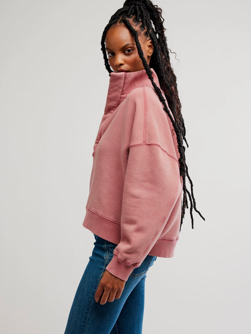 Timeless Pullover in Salsa