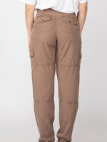 Soft Brown Straight Leg Cargo Pants