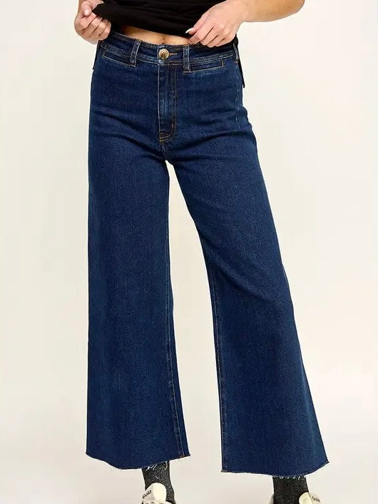 High Waist Wide Leg Jeans