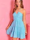 FINAL SALE Skyline Rouched Mini Dress