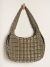 Quilted Carryall Bag in Seagrass