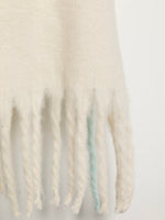 Winter Chill Blanket Scarf in Ivory