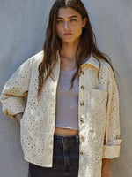 Shira Eyelet Shacket