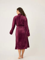 Velvety Velour Robe