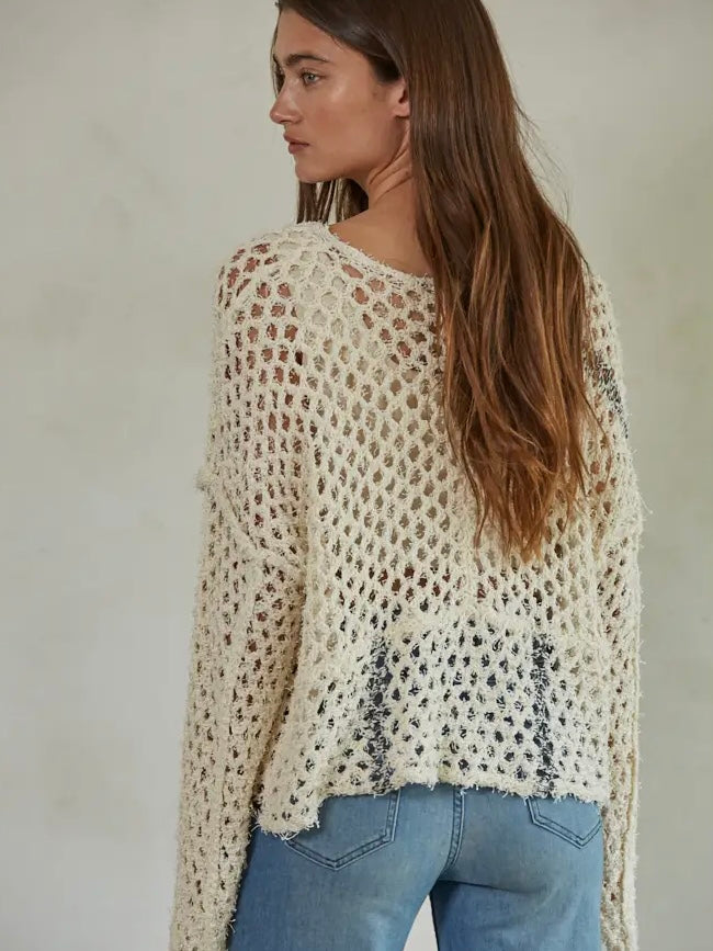 Keira Knit V-Neck Pullover