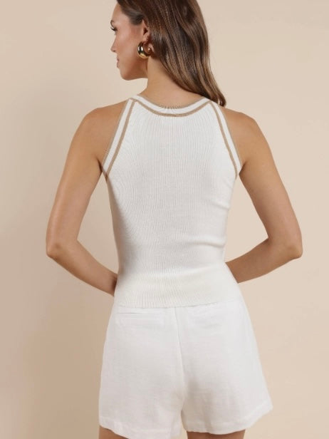Inez Contrast Tank