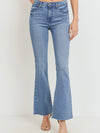 High Rise Scissor Cut Flare Jeans