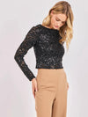 Stardom Lace Long Sleeve Top