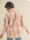 Luxa Little Pink Plaid Shacket