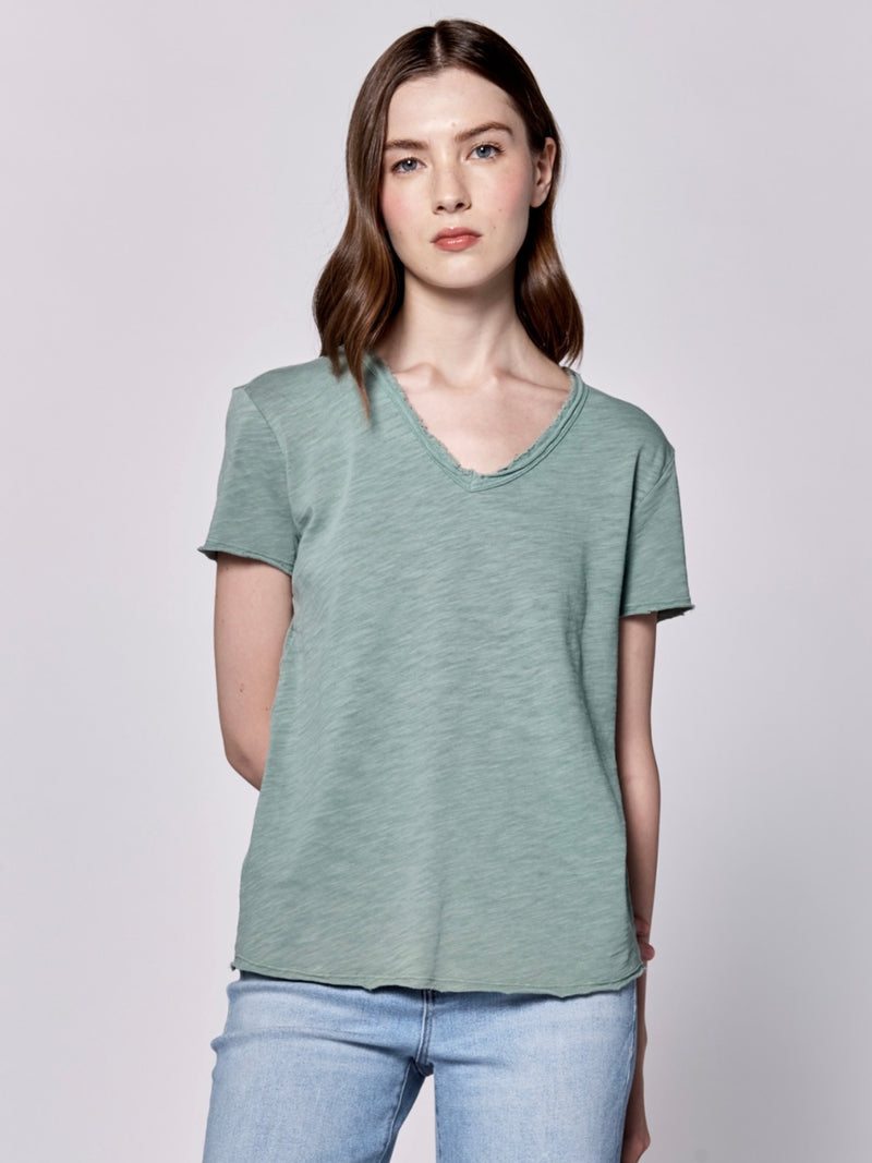 Vanya Tee in Iceberg Green