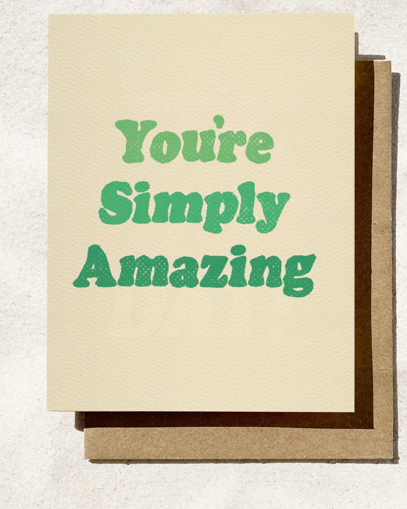 You're Amazing Card