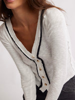 Tipton Cardi in Ivory