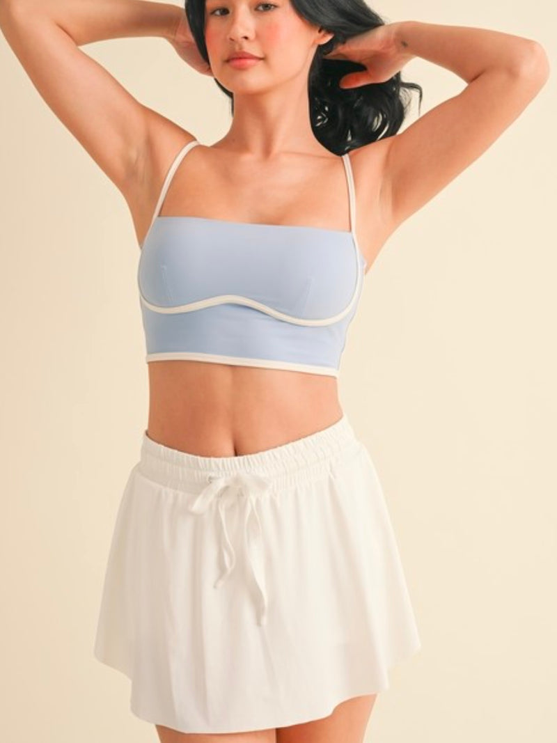 Periwinkle Sculpting Bra Tank