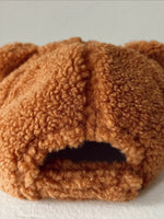 Sherpa Bear Hat in Teddy