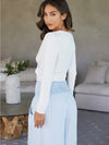 Shira Front Tie Modal Top