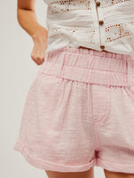 Solar Flare Baja Short in Pink-a-boo