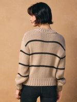 Sweater Weather Striped Button Cardigan