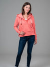 Aksu Hoodie in Coral