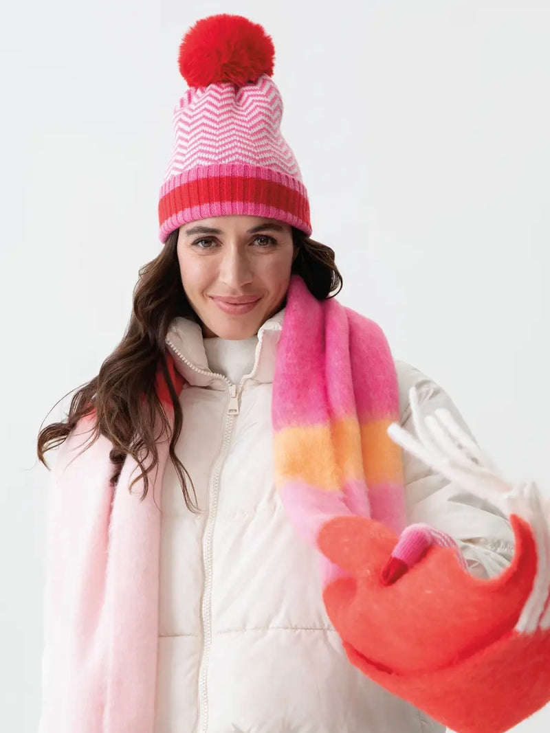 Olivia Beanie in Pink