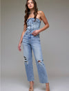 Ella High Rise Distressed Jeans