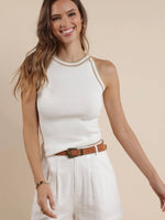 Inez Contrast Tank