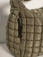Quilted Carryall Bag in Seagrass