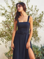 Heaven on Earth Buckle Maxi Dress