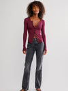 Going Places Cardigan in Acai