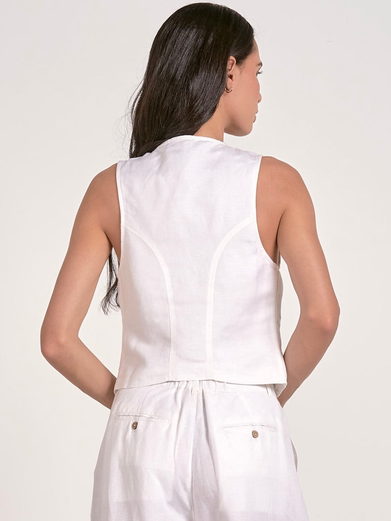 Day Off Button Down Vest