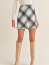 FINAL SALE Ellroy Plaid Mini Skirt