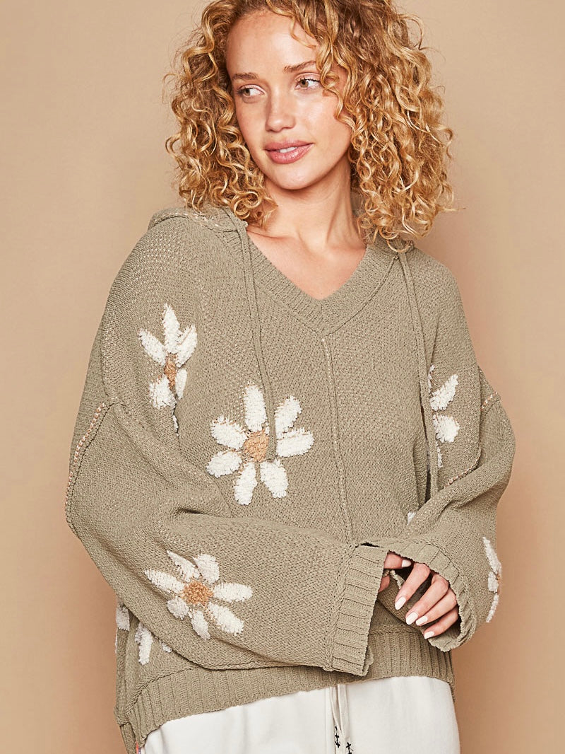 Daisy Hoodie Sweater