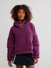 Wild And Free Fleece Pullover - Black Cherry