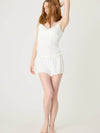 Pointelle Cami in Ivory