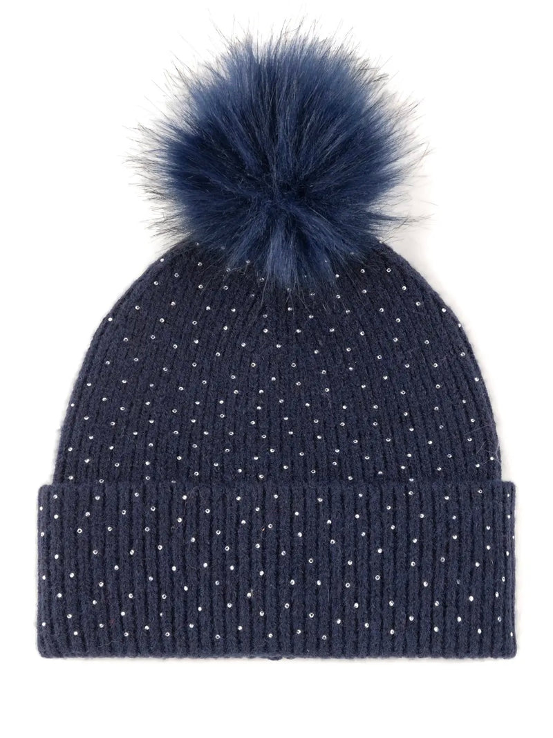 Natalia Beanie in Navy