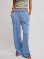 Don't Wait Up Lounge Pant in Quiet Harbor