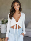 Shira Front Tie Modal Top