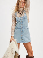 Edie Denim Skirtall