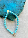 Matte Turquoise Evil Eye Exi Stretch